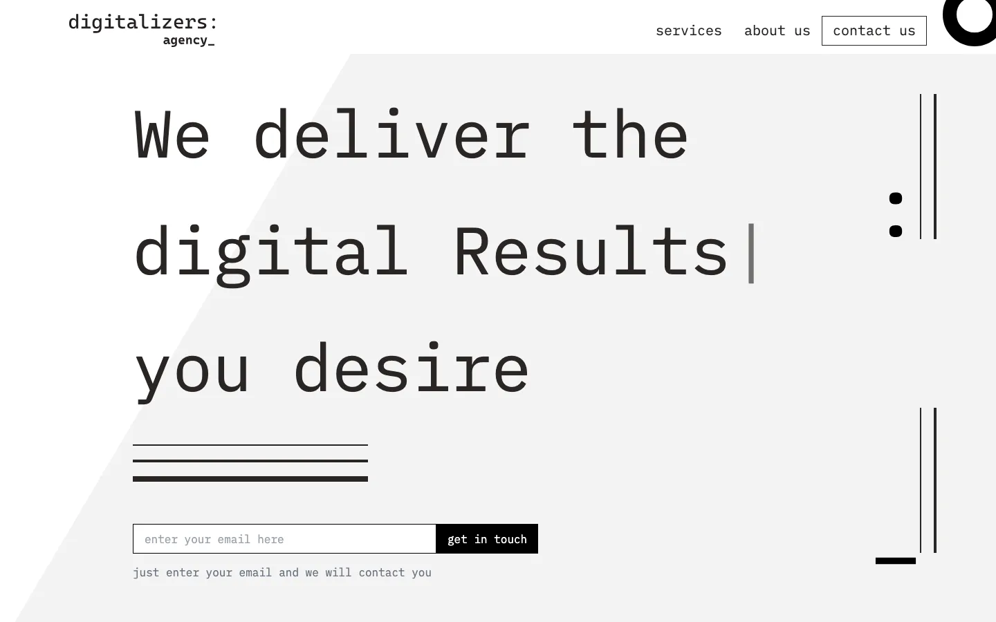 Digitalizers - desktop view 1